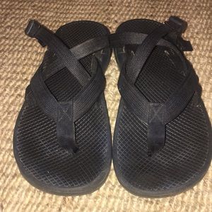 Black Chaco Open back sandals